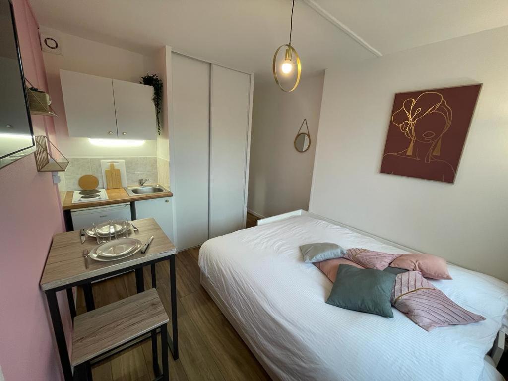Rose, Studio Proche Centre Ville Кан Екстериор снимка
